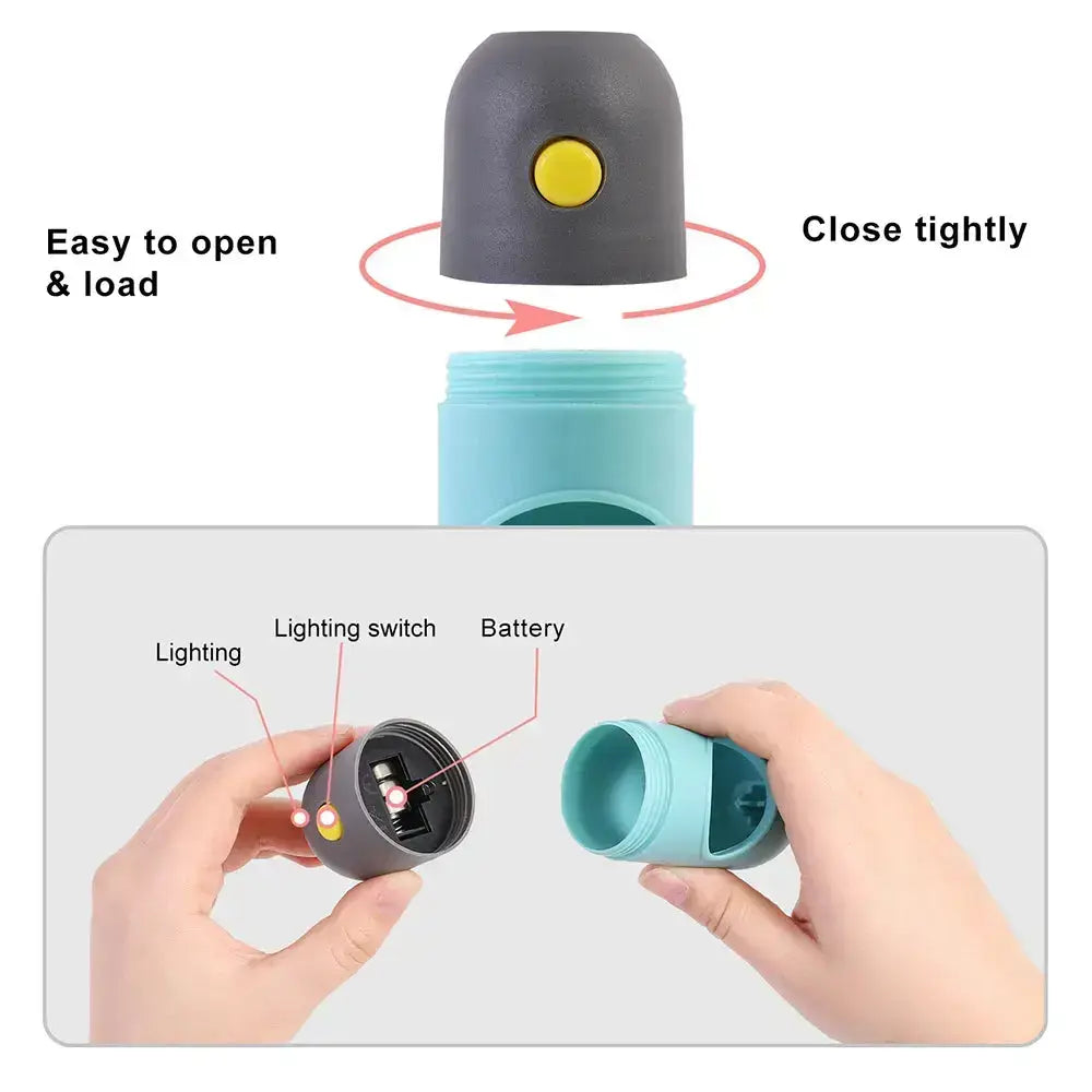 Poop Blinker LED Poop Bag Dispenser with Light - Keep It Clean