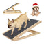 BRIEFNESS Adjustable Pet Climbing Ladder - Solid Wood