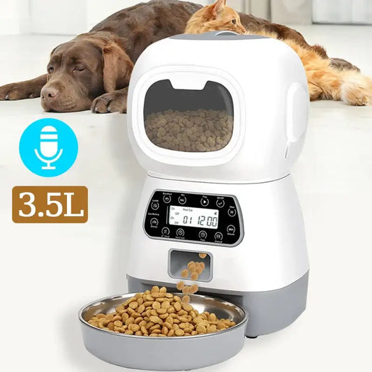 3.5L Automatic Pet Feeder—Smart Food Dispenser