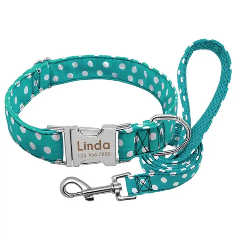 Personalized Nylon Dog Collars - Custom Engrave ID