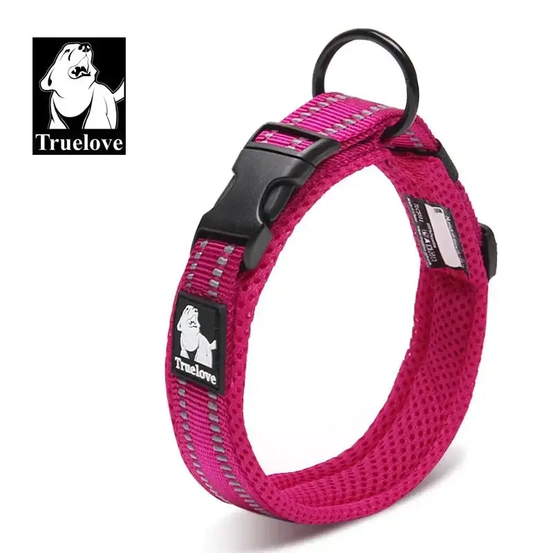 Truelove Adjustable Reflective Dog Collar for All Breeds