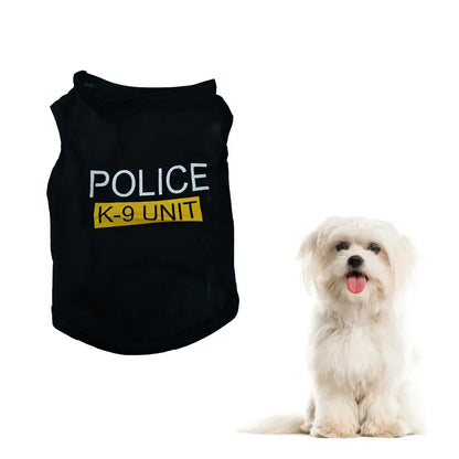Summer Dog Vest for XS-L Pets - Black PolyesterShop summer-ready, soft polyester dog vests for XS to large sizes. Ideal for Chihuahuas to Pugs. Available in black, perfect for your pet's comfort and style.£1.9