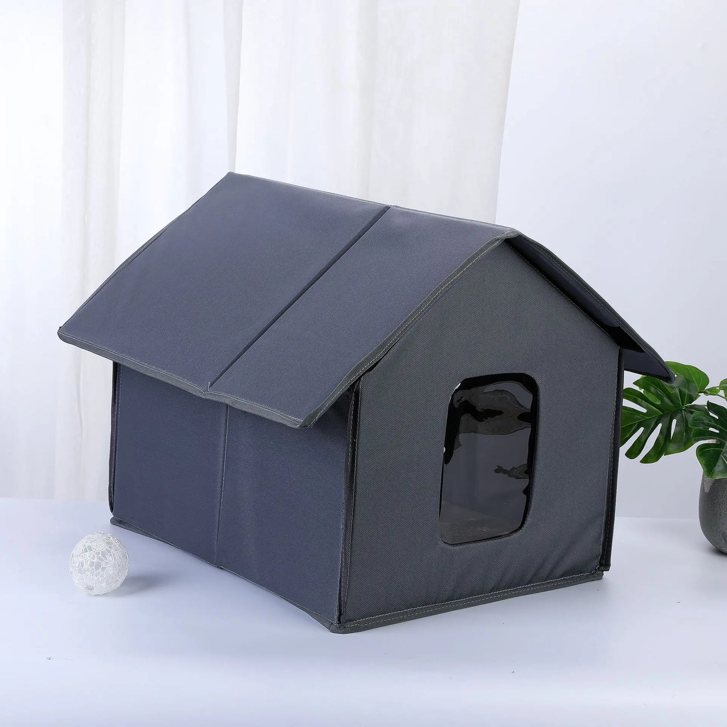 Waterproof Outdoor Stray Cat Nest - Foldable Pet House#CatHouse,#CatPlayground,#CatsAccessories,#DogOuterwear,#DurableCatPlayhouse,#DurablePetHouse,#FoldableDogHouse,#OutdoorGear,#outdoorhouse,#OutdoorPetCare,#OutdoorPetComfort,#OutdoorPetGear,#OutdoorPet