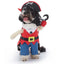 Halloween Christmas Pet Dog Clothes Pumpkin Bat Pirate Cosplay Funny Dog Costume Puppy Cat Clothing Festival Dress Up Suit