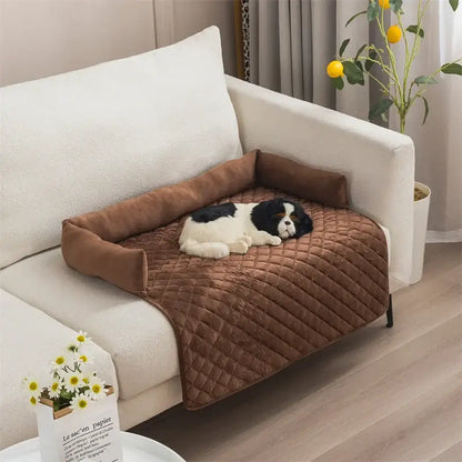 Luxury Velvet Dog Bed Sofa | Cozy Pet BlanketPamper your pet with our Velvet Dog Bed Sofa Blanket. Supreme comfort meets style for the ultimate pet luxury. Shop now for your furry friend's bliss.£32.9