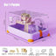 Acrylic Transparent Hamster Cage - Small Pet Breeding Box£198.9