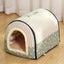 Folding Plush Dog House Puppy Pet Large Medium Indoor Dog Bed Convertible Sofa Kennel Tapisseries Pet Supplies Houses Habitats