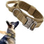 Tactical Dog Collar & Leash Set for Large BreedsShop heavy-duty tactical dog collar and leash sets. Adjustable fit for German Shepherds & large dogs. Ideal for training & outdoor activities.£9.90#AdjustableCollarHarness,#DogComfort,#DogEntertainment,#DogH