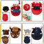 Halloween Christmas Pet Dog Clothes Pumpkin Bat Pirate Cosplay Funny Dog Costume Puppy Cat Clothing Festival Dress Up Suit