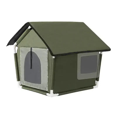 Waterproof Outdoor Cat Bed & Dog House#CatBed,#Cats #SmallDogs,#CatsAccessories,#CozyRetreat,#DogComfort,#DogOuterwear,#EasyToCleanPetTent,#EasyToUse,#OutdoorGear,#outdoorhouse,#OutdoorPetCare,#OutdoorPetGear,#PetAccessories,#PetComfort,#PetSupplies£56.9