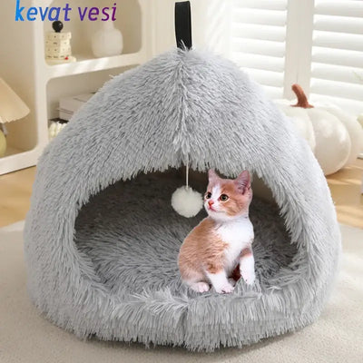 Cozy Plush Cat House & Dog Kennel