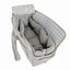 Portable dog carrier bag with padded interior and mesh ventilation, ideal for small dogs and puppies.