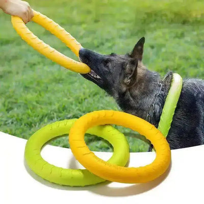 Dog Toys Pet Flying Disk Training Ring | Paws Palace StoreBuy Dog Toys Pet Flying Disk Training, Ring Puller, Anti-Bite Floating For only £8.90 at Paws Palace Stores | Free Delivery£8.9