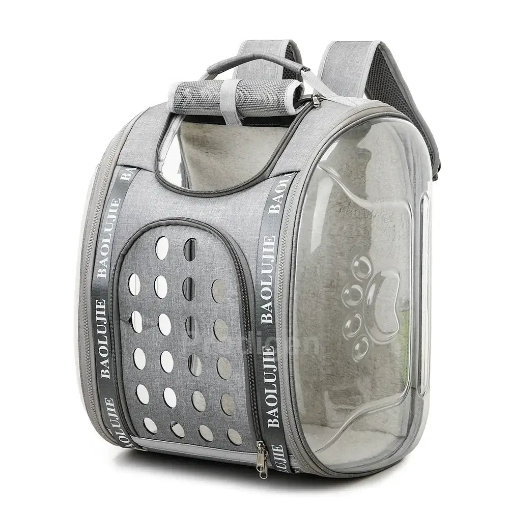 Transparent Pet Shoulder Bag for Cats & DogsShop portable pet shoulder bag with breathable acrylic cover. Ideal for cats & dogs up to 10kg. Secure zipper closure & durable Oxford strap.£51.90Paws Palace Stores