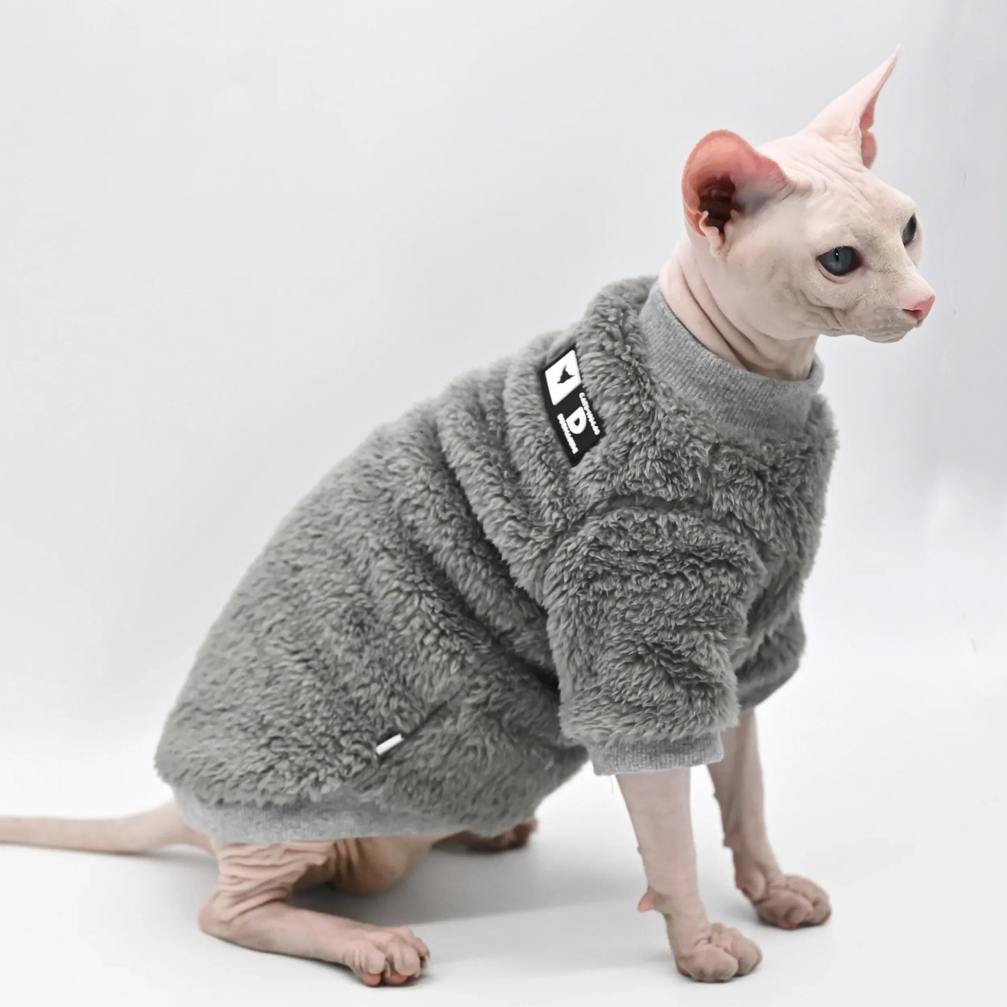 Warm & Stylish Sphynx Cat Cow-Style Sweater#AdorableCatClothes,#CatCowStyleSweater,#CatFashion,#CatsAccessories,#ComfortableCatSweater,#HairlessCatApparel,#PetAccessories,#PetSupplies,#SphynxCatSweater,#StylishCatSweater,#WarmCatClothing£18.9