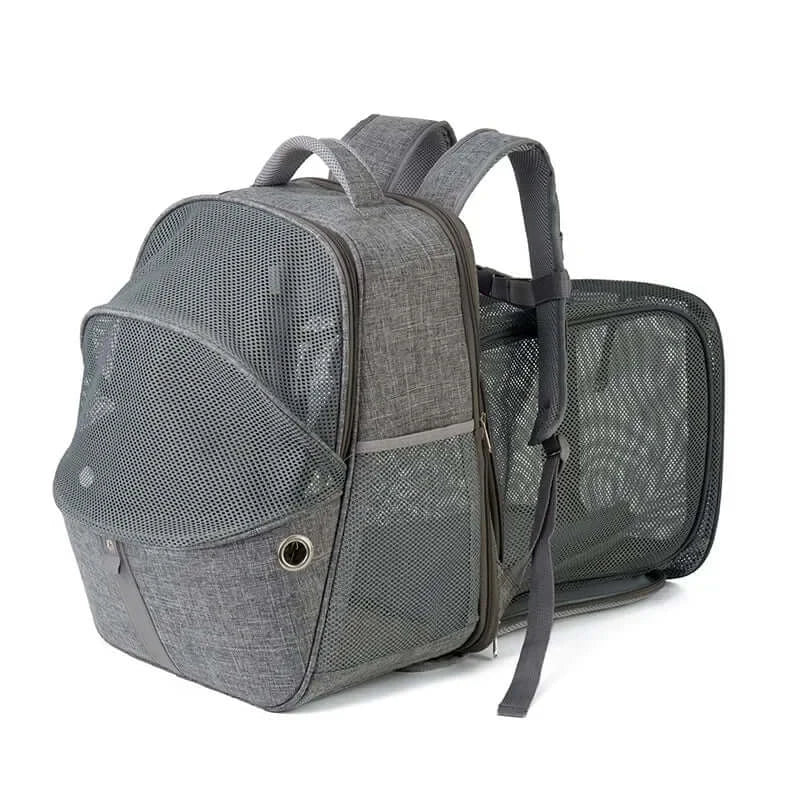 Foldable Pet Carrier Backpack for Cats & DogsTravel with ease using our sturdy Oxford fabric pet backpack. Breathable, expandable & available in 4 colors. Ideal for cats and dogs. Shop now!£63.9Paws Palace Stores