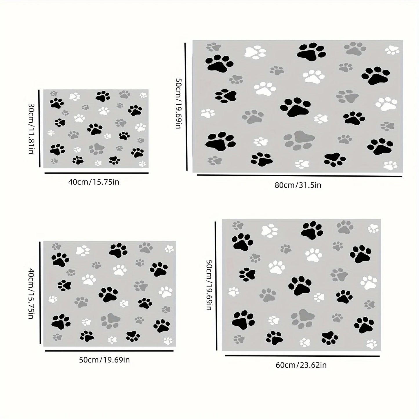 Pet Cat & Dog Splash-proof Feeding Mat