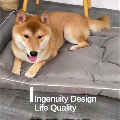 Luxury Waterproof Large Dog Bed | Bite-Resistant Pet Sofa£22.9