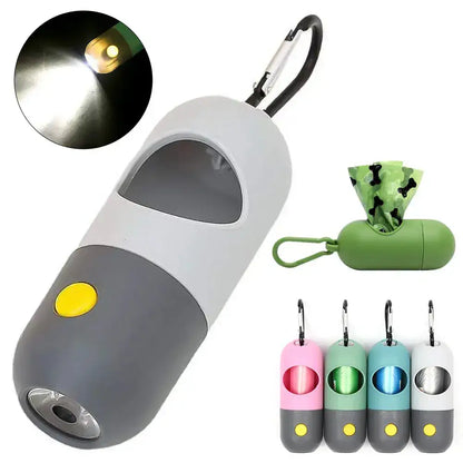 LED Poop Bag Dispenser with LightEnsure safety on night walks with our LED poop Bags Dispenser. A bright, convenient solution for pet owners!£6.9