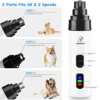 Silent Paws: Rechargeable & Quiet Electric Nail Grinder for Pets - Paws Palace StoresBuy Silent Paws: Rechargeable & Quiet Electric Nail Grinder for Pets for only £20.90 at Paws Palace Stores!£20.9