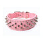 Spiked Studded Leather Dog Collars for Large Breeds