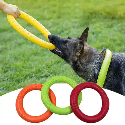 Dog Toys Pet Flying Disk Training Ring | Paws Palace StoreBuy Dog Toys Pet Flying Disk Training, Ring Puller, Anti-Bite Floating For only £8.90 at Paws Palace Stores | Free Delivery£8.9