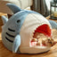 Shark Cat Bed - Cozy Hideaway for CatsPlush Shark Cat Bed for a fun & cozy retreat. Perfect comfort for your feline friend's naptime adventures. Shop now!£22.9