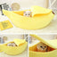 Banana Bliss Hideaway: The Ultimate Cozy Cave Bed for Cats & Small Dogs - Paws Palace StoresPerfect for cats and small dogs, our Banana Bliss Hideaway is the ideal spot for naptime and lounging.Cozy cave bed Cats,Small dogs Buy it for only £24.90£22.9