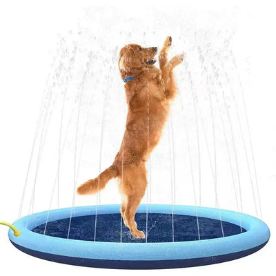 Ultimate Pet Sprinkler Pad for Cool Summer FunBeat the Heat with Our Pet Sprinkler Pad Cooling Mat Make a splash this summer with our Pet Cooling Mat, designed to keep your furry friend cool and entertained£26.9