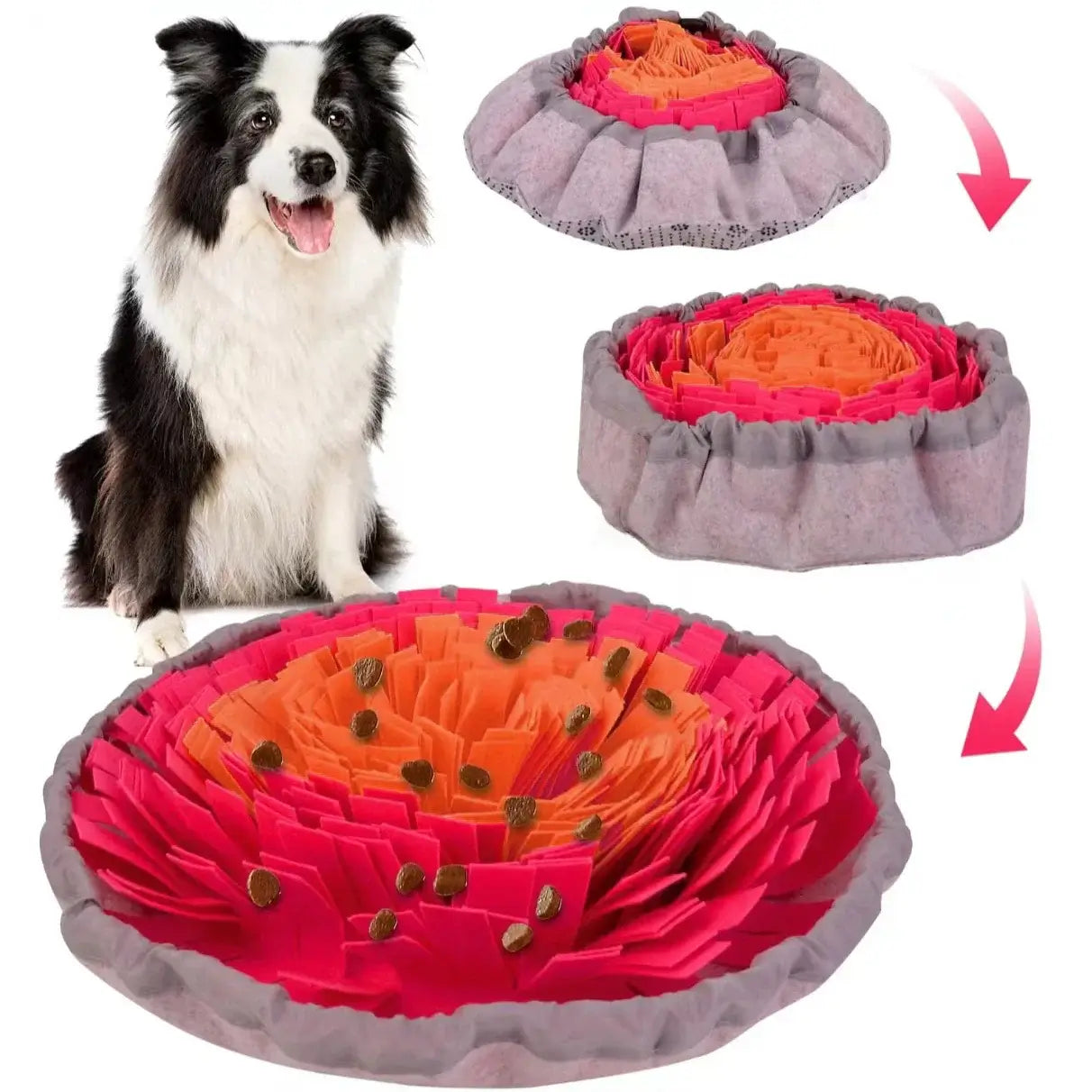 Washable Felt Sniffing Pad for Slow Feeding & Training