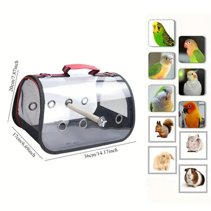 Lightweight Bird Carrier Travel Bag | Paws Palace StoreTravel in style with our lightweight bird carrier travel bag. Buy it for only £31.90 at Paws Palace Stores! free Delivery£31.9#BirdCarrier #ParrotTravelBag #PortablePetCarrier #FeatheredFriend #Travel
