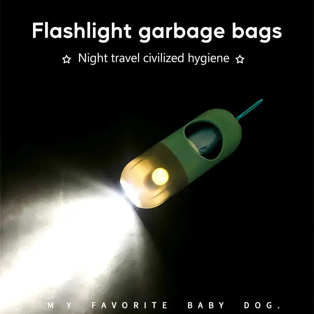 Poop Blinker LED Poop Bag Dispenser with Light - Keep It Clean
