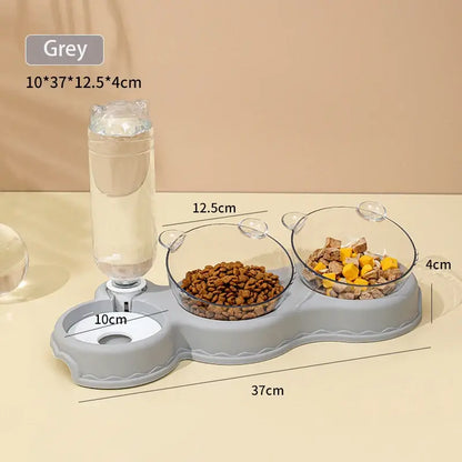 3-in-1 Pet Food & Water Dispenser | Hydrate & FeedElevate pet care with our 3-in-1 Pet Food Bowl & Auto Water Dispenser. Stylish, convenient, and ensuring your pet stays hydrated and fed | Free delivery£11.9