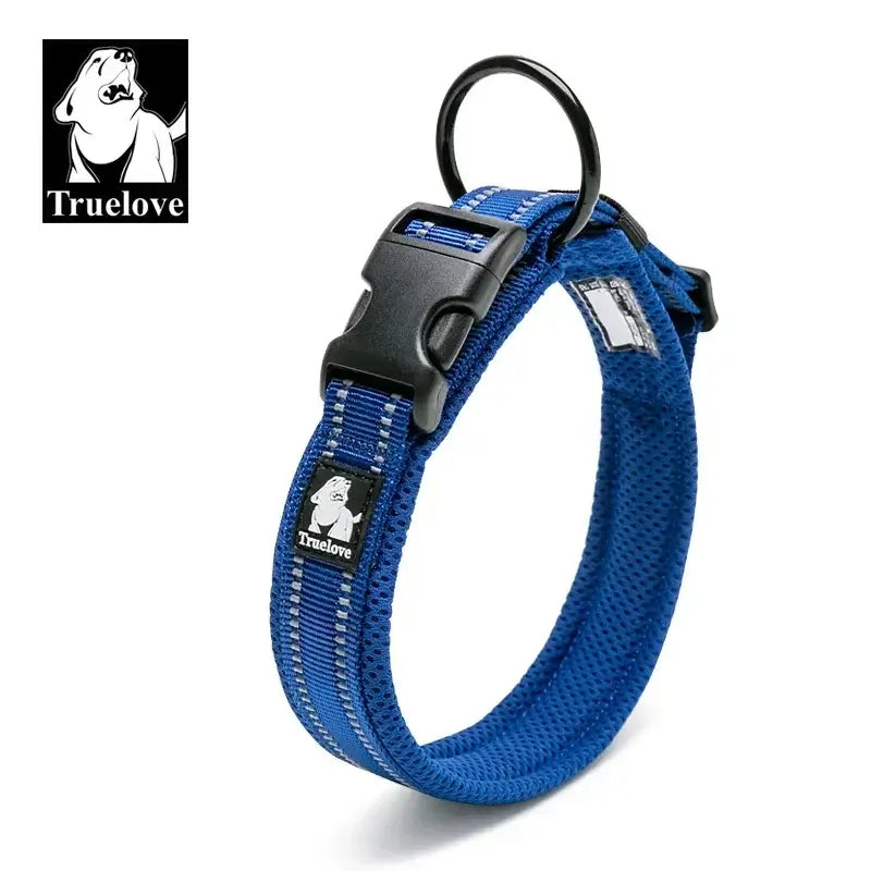 Truelove Adjustable Reflective Dog Collar for All Breeds