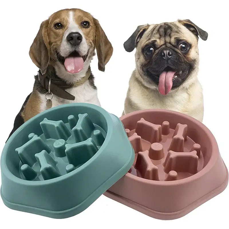 Dog Slow Feeder Bowl: Healthy Diet Pet Feeding£7.9