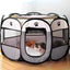 Portable Foldable Pet Tent Kennel Octagonal Fence Puppy Shelter Easy To Use Outdoor Easy Operation Large Dog Cages Cat FencesSPECIFICATIONSBrand Name: otherModel Number: PHWGH04-Pet TentApplicable Dog Breed: UniversalType: DogsMaterial: Oxford clothOrigin