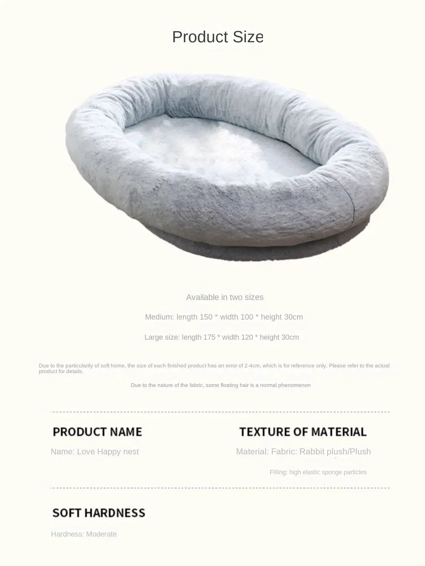 Foldable Totoro Sofa Bed—Dual Purpose for Home & Pets