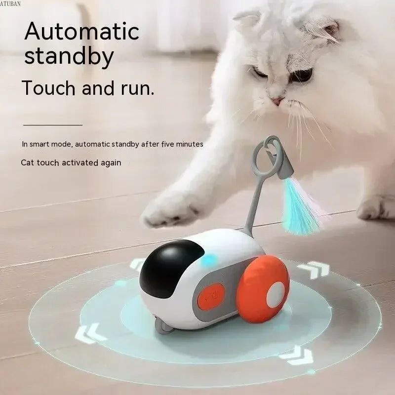 Smart Cat Toy Car & Interactive Dog Toy Ball Designed to Entertain and Keep Pets Active and Happy
