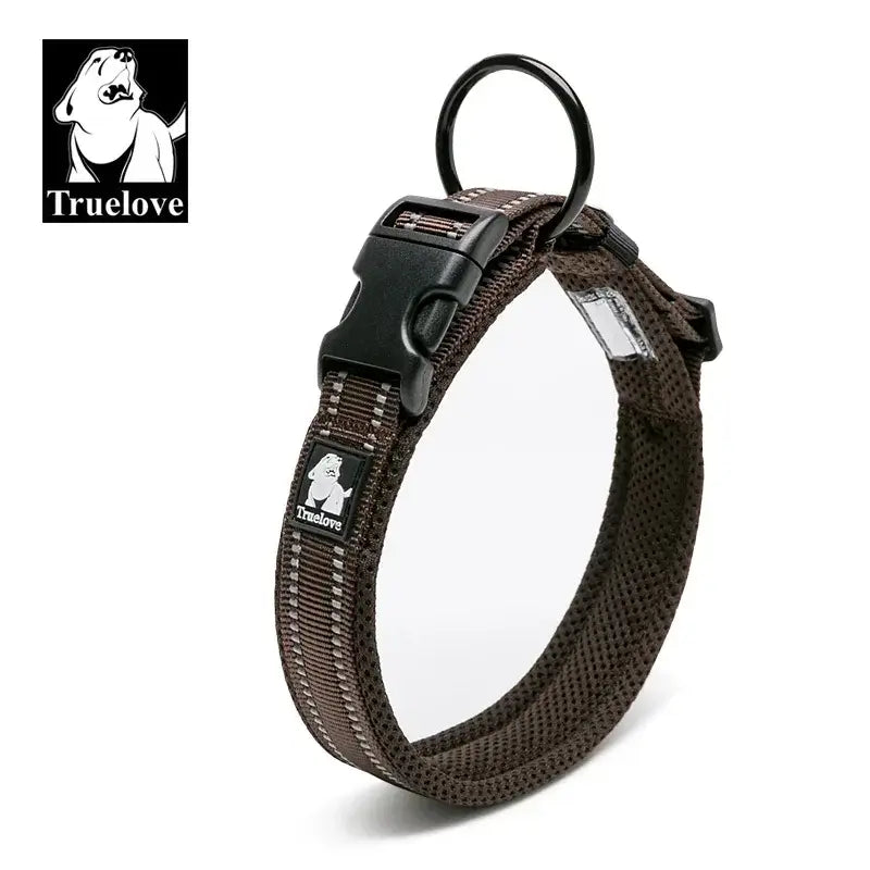 Truelove Adjustable Reflective Dog Collar for All Breeds