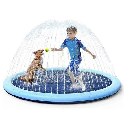 Ultimate Pet Sprinkler Pad for Cool Summer FunBeat the Heat with Our Pet Sprinkler Pad Cooling Mat Make a splash this summer with our Pet Cooling Mat, designed to keep your furry friend cool and entertained£26.9