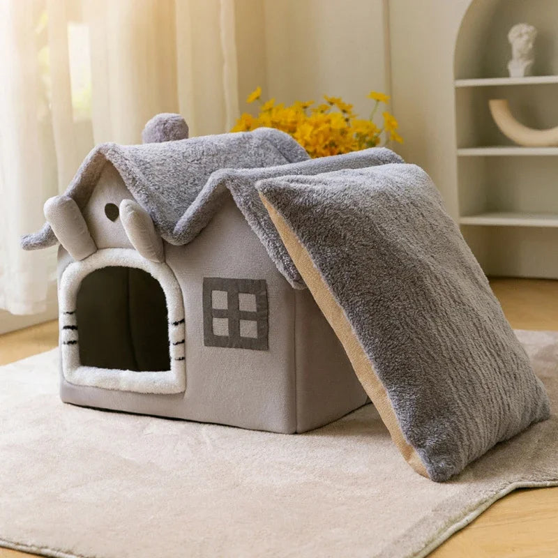 Warm Foldable Cat House for Small Pets£42.9