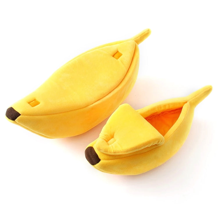Creative Kennel Banana Shape Cat Litter Winter Warm Pet Nest, XL