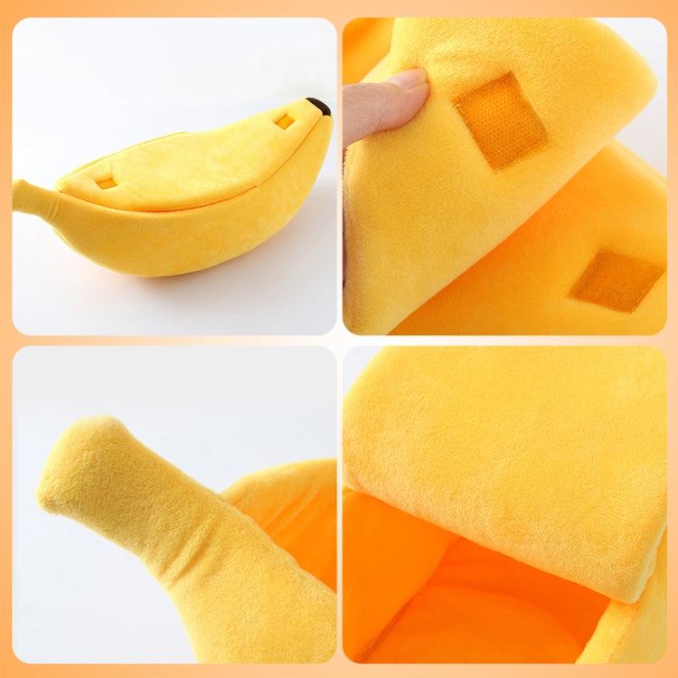 Creative Kennel Banana Shape Cat Litter Winter Warm Pet Nest, XL
