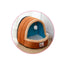 Pet Dog Cat  Warm Soft Bed Pet Cushion Dog Kennel Cat Castle Foldable Puppy House with Toy Ball, L