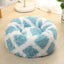 Long-haired Round Pet Kennel Warm Pet Bed, 60cm