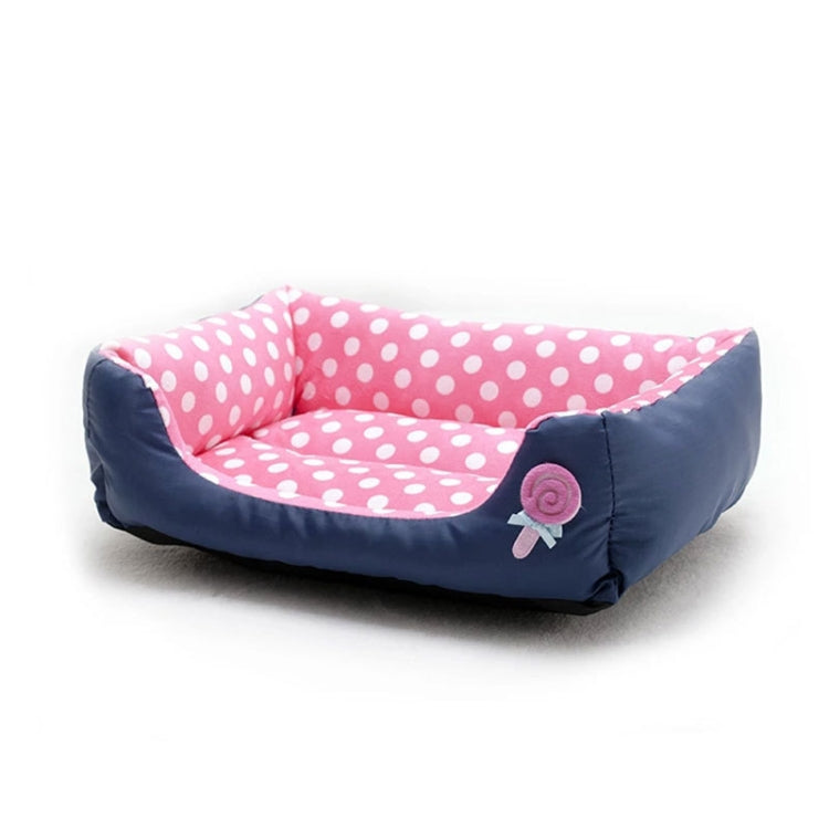 Cartoon Pet Kennel Square Cushion For Small And Medium Pet, L