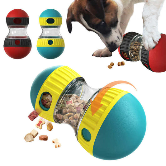 Interactive Food Dispensing Dog Toy£12.9Paws Palace StoresDurable & quiet food-dispensing dog toy designed to slowly feed, improve digestion, and boost pets' intelligence. Perfect for small breeds. Free delivery.