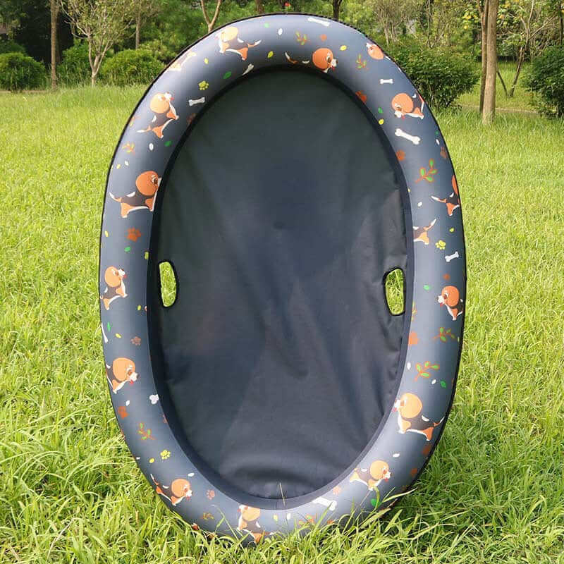 Luxe Inflatable Dog Pool | Relaxation | Paws Palace StoreElevate your pet’s summer with our inflatable dog pool hammock. Durable, stylish, & perfect for ultimate relaxation. Grab yours now! Free delivery£36.90#DogSwimmingPool #InflatableHammock #PetPool #