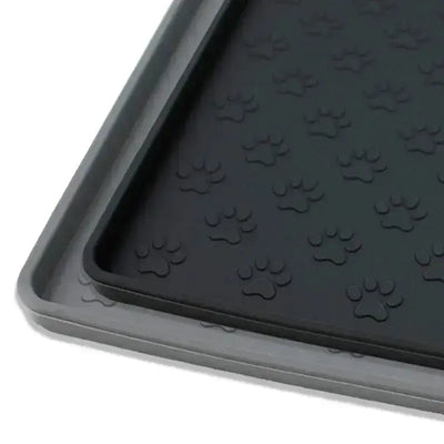 Spill-Proof Pet Food Mat for Dogs & CatsKeep floors spotless with our Dog & Cat Food Bowl Mat. Ideal for messy eaters: easy to clean, durable, & spill-proof. Shop now for clean meal areas!£10.9